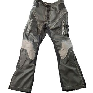 Joe Rocket Pants Mens 38x32 Black Cargo L Relaxed Polyester Nylon Pockets